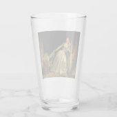 Der gestohlene Kuss Fragonard Glas (Rückseite)