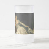 Der gestohlene Kuss Fragonard Mattglas Bierglas (Mittel)