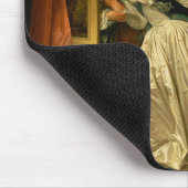 Der gestohlene Kuss Fragonard Mousepad (Ecke)