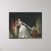 Der gestohlene Kuss Leinwanddruck (Vorderseite)