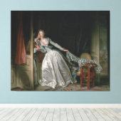 Der gestohlene Kuss Leinwanddruck (Insitu (Holzboden))