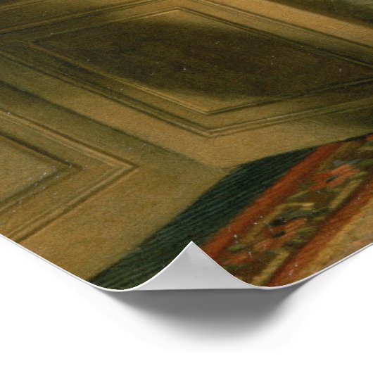 Der gestohlene Kuss Poster (Ecke)