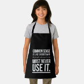 Der gesunde Menschenverstand ist wie Deodorant, di Schürze (Insitu)