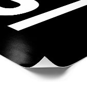 Der gesunde Menschenverstand ist wie ein absurdes, Poster (Ecke)