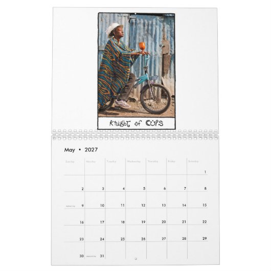 Der Getto-Tarot-Kalender 2018 Kalender (Mai 2027)