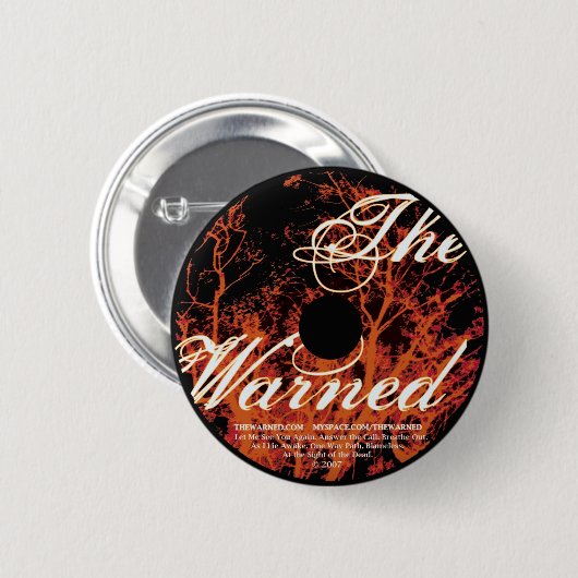 Der gewarnte Knopf Button (Vorne & Hinten)