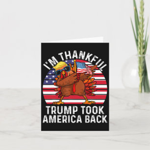 Der Gewinner, den ich bin dankbar, dass Trump gewo Karte