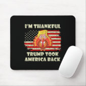 Der Gewinner, den ich bin dankbar, dass Trump gewo Mousepad (Mit Mouse)