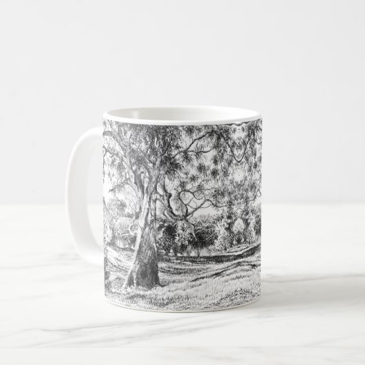 Der Gewinner des Pooh-Baumes - Kaffeetasse (Vorderseite Links)