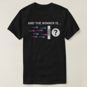 Der Gewinner ist der Niedliche Party-Joke über das T-Shirt (Design vorne)