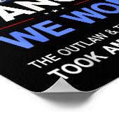 Der Gewinner Trump Vance Wir gewannen nahm sich vo Poster (Ecke)