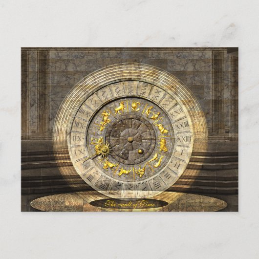 Der Gewölbe der Zeit Postkarte (Vorderseite)
