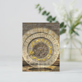 Der Gewölbe der Zeit Postkarte (Stehend Vorderseite)