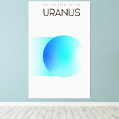 Der gewölbte Himmel des Uranus Leinwanddruck (Insitu (Holzboden))