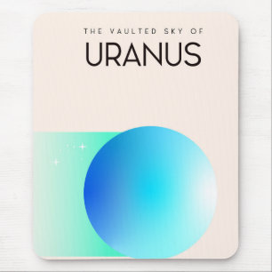 Der gewölbte Himmel des Uranus Mousepad