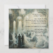 Der ghoful Masquerade Ball: Spektrale Verzauberung Einladung (Rückseite)