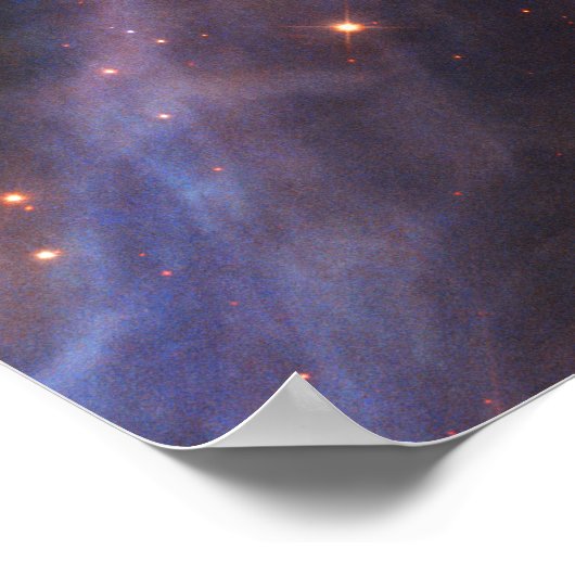 Der Ghost-Nebel - Hubble-Teleskop-Bild Poster (Ecke)
