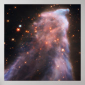 Der Ghost-Nebel - Hubble-Teleskop-Bild Poster (Vorne)