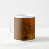 Der GiddyUp Baum und der Bickham Skript-Baum Kaffeetasse (Vorderseite Links)