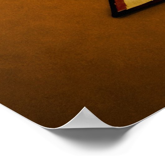 Der GiddyUp-Baum und der Bickham-Skriptbaum Poster (Ecke)