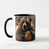 Der gierige Bär und sein goldener Honigtopf. Tasse (Links)