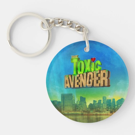 Der giftige Rächer Schlüsselanhänger (Vorderseite)