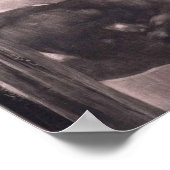 Der Gigant von Francisco de Goya Poster (Ecke)