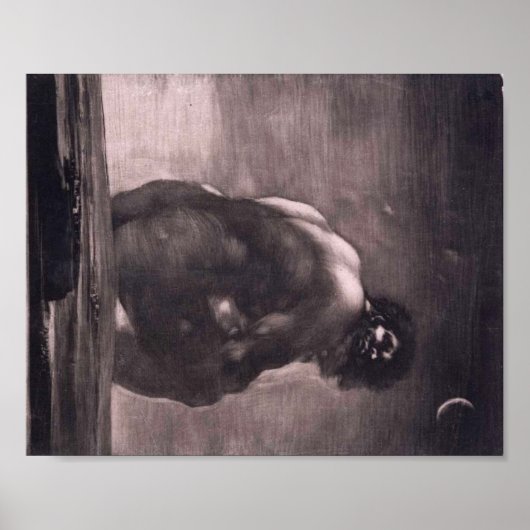 Der Gigant von Francisco de Goya Poster (Vorne)