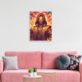 Der Gilded Illusionist Leinwanddruck (Insitu (Wohnzimmer))