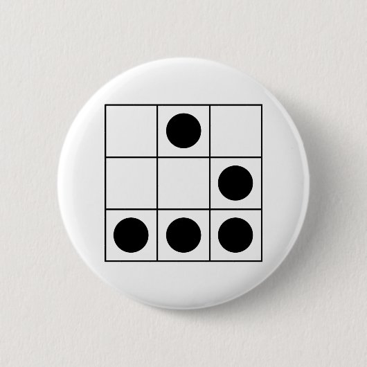 "Der gilder-" Hacker-Emblem Button (Vorderseite)