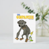 Der Gimpanze Postkarte (Stehend Vorderseite)