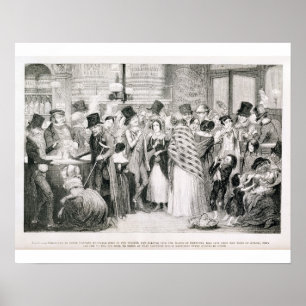 Der Gin Shop, Teller 1 von "The Drunkard's Childre Poster