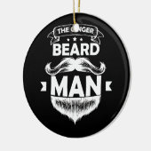 Der Ginger Beard Man T - Shirt Keramik Ornament (Links)