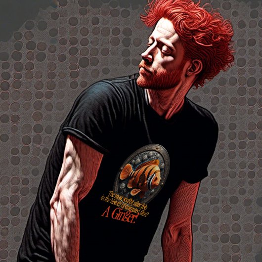 Der Ginger Fish T - Shirt