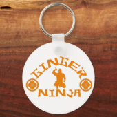 Der Ginger Ninja Schlüsselanhänger (Vorderseite)