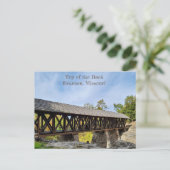 Der Gipfel des Rock Nature Trail Postkarte (Stehend Vorderseite)