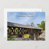 Der Gipfel des Rock Nature Trail Postkarte (Vorne/Hinten)