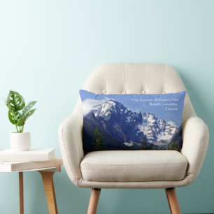 Der Gipfel des Roger's Pass Lumbar Pillow Lendenkissen