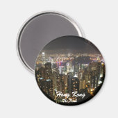 Der Gipfel, Hongkong Night Scenernet Magnet (Vorderseite/Rückseite)