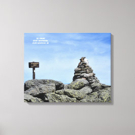 Der Gipfel, Mount Washington 1 Leinwanddruck