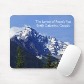 Der Gipfel von Rogers Pass Mousepad (Mit Mouse)