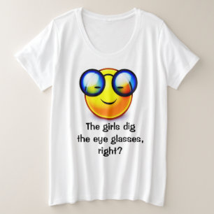Der Girls-Dig Große Größe T-Shirt