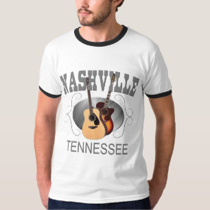 Der Gitarren-Männer Nashvilles TN der Wecker-T - T-Shirt