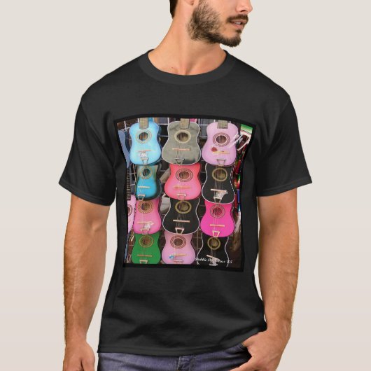 Der Gitarren-Stand-T - Shirt (Vorderseite)