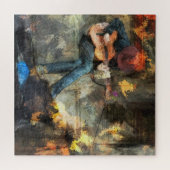 Der Gitarrenmann Puzzle (Horizontal)