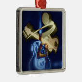 Der Gitarrenspieler Ornament Aus Metall (Rechts)