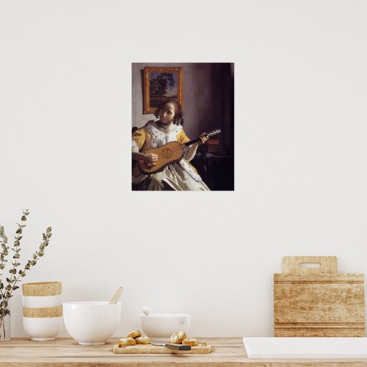 Der Gitarrenspieler Poster (Küche)