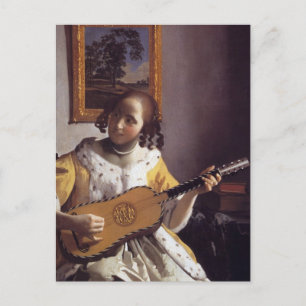 Der Gitarrenspieler Postkarte