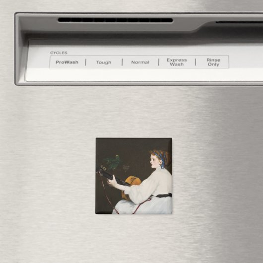 Der Gitarrenspieler von Édouard Manet Magnet (In Situ (Geschirrspüler))
