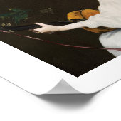 Der Gitarrenspieler von Édouard Manet Poster (Ecke)